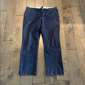 J. Crew navy Khakis